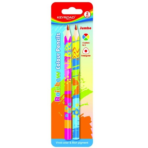 [KR972102] CF2 BLIST MATITA MULTICOLOR RAINBOW