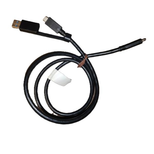 [M/USBCY/B12] USB-C TO USB-C/A  Y CABLE 1.2M GEN2