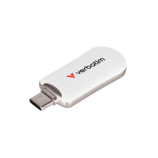 [30229V] PLECTRA USB-C FLASH DRIVE WH 128GB