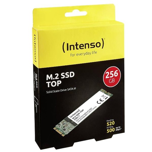 [3832440] M.2 - SATA III - 2280 - TOP 256 GB