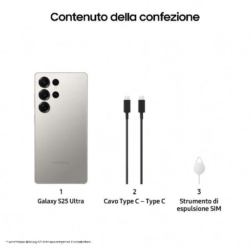 [SM-S938BZTGEUE] GALAXY S25 ULT 12+512GB GRAY