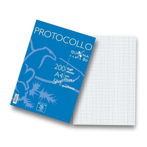 [0215621-5M] RISMA DA 200 FG PROTOCOLLO 5M 80GR