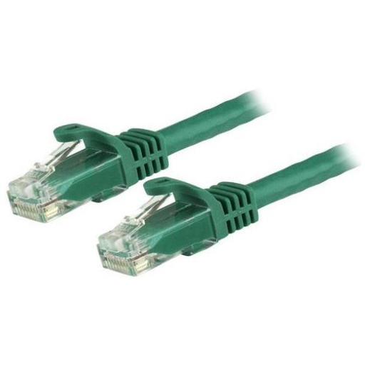[N6PATC10MGN] CAVO PATCH CAT6 RJ45 VERDE 10M