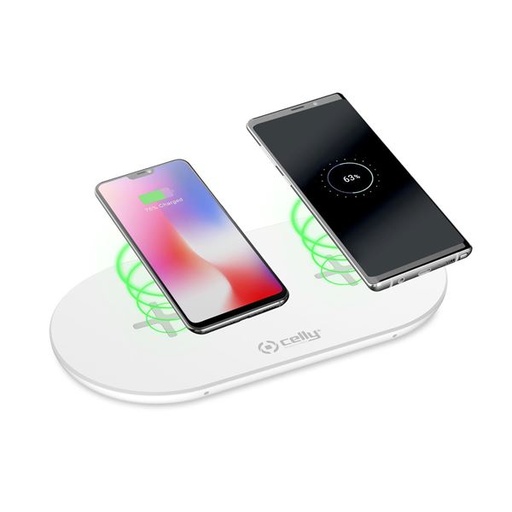 [WL2FASTPADWH] WIRELESS CHARGER 2PAD 10W WHITE