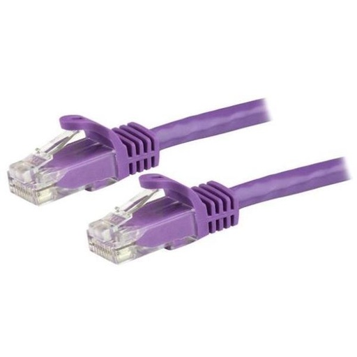 [N6PATC15MPL] CAVO PATCH CAT6 RJ45 VIOLA 15M