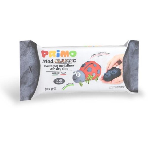 [286MOD500800] PASTA PER MOD. 500GR NERO ARDESIA