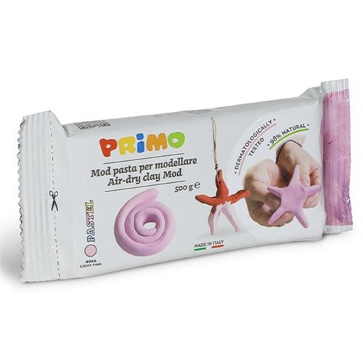 [MOD500BLP] PASTA PER MODELL. 500GR ROSA CHIARO