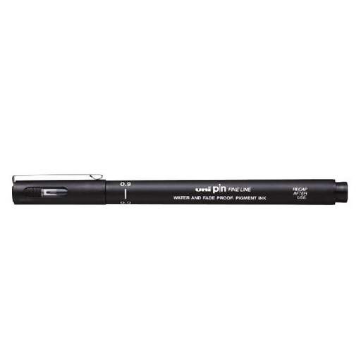 [MPIN109N] PIN FINELINER 0,9 MM NERO