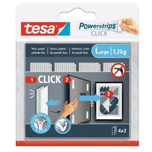[77722-00001-00] POWERSTRIPS CLICK - L - 4X2