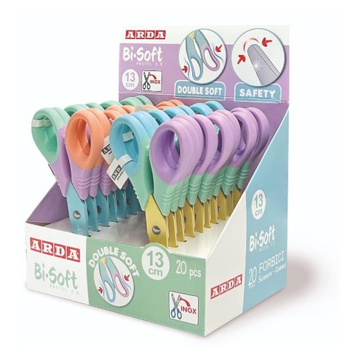 [FB1316SF] ESP20 FORBICEBISOFT 13CM KEEPPASTEL