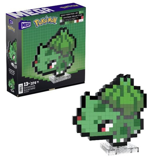 [HTH75] MEGA POKEMON PIXEL ART BULBASAUR