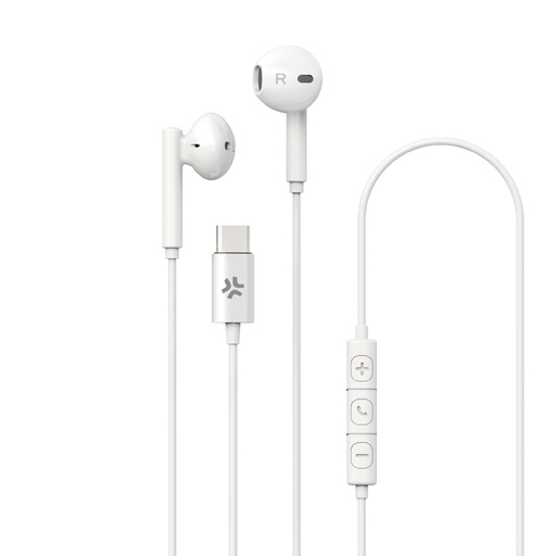 [UP1500TYPECWH] STEREO EARPHONES USB-C WH