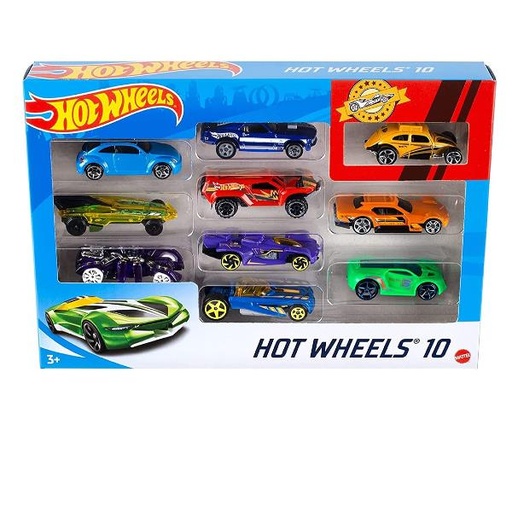 [54886A] HOT WHEELS CONF. 10 VEICOLI
