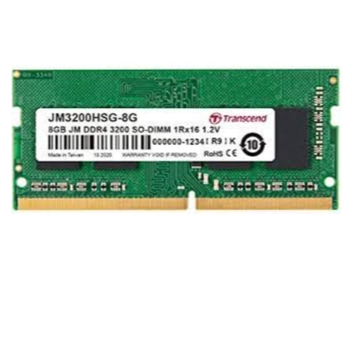 [JM3200HSG-8G] 8GB JM DDR4 3200 SO-DIMM 1RX16 1.2V