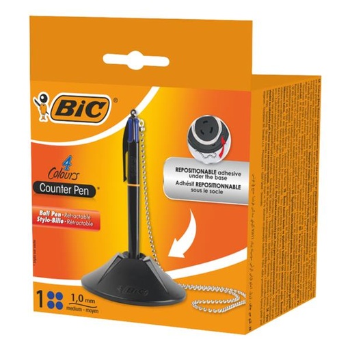 [527507] STILOFORO BANCO 4 COLORI REFILL BLU
