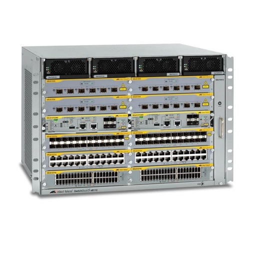 [AT-SBX8112] RACK MOUNT 12-SLOT CHASSIS WITH