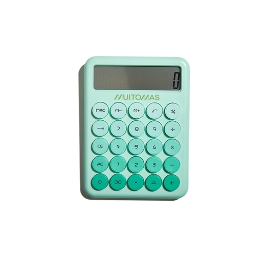[CALCULATORGN] MUITOMAS CALCULATOR GREEN