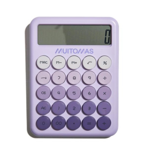 [CALCULATORVL] MUITOMAS CALCULATOR VIOLET
