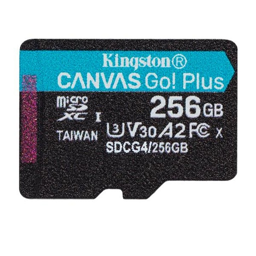 [SDCG4/256GBSP] 256GB MICROSDXC CANVAS GO PLUS GEN4
