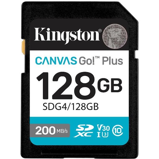 [SDG4/128GB] 128GB SDXC CANVAS GO PLUS GEN4