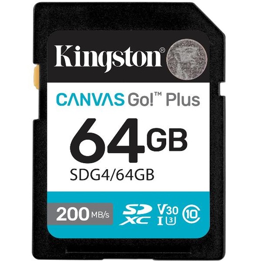 [SDG4/64GB] 64GB SDXC CANVAS GO PLUS GEN4