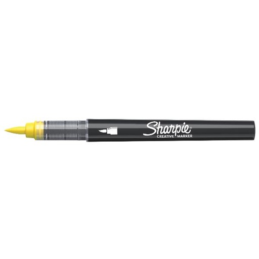 [2218065] CF6 CREATIVE MARKER-P.BRUSH-GIALLO
