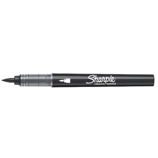 [2218069] CF6 CREATIVE MARKER-P.BRUSH-NERO