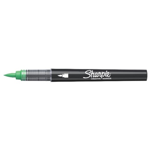 [2218124] CF6 CREATIVE MARKER-P.BRUSH-SMERALD
