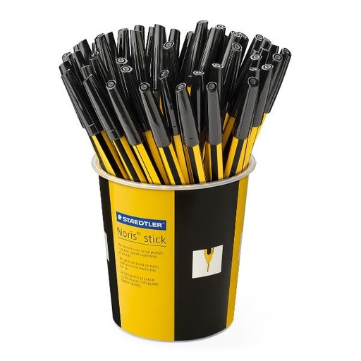 [43409-KP5] CF50 NORIS STICK PENNA A SFERA NERA