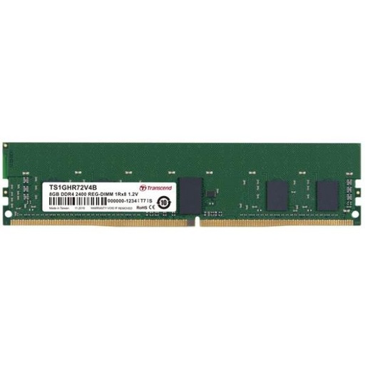 [TS1GHR72V4B] 8GB DDR4 2400 REG-DIMM 1RX8