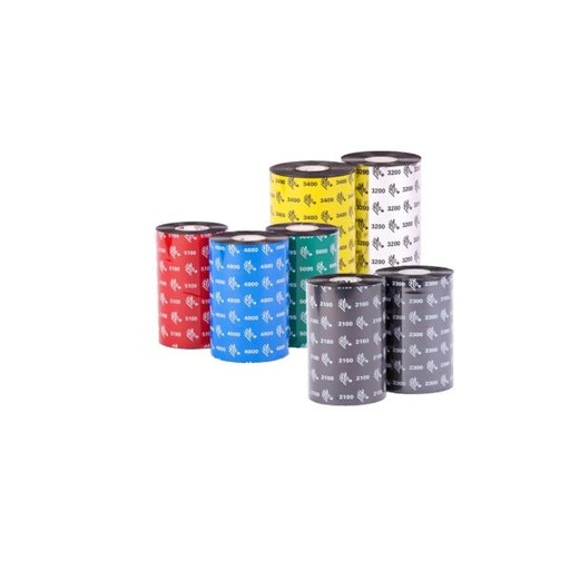 [01600BK08345] RIBBON ECONOMY WAX 1600 83X450