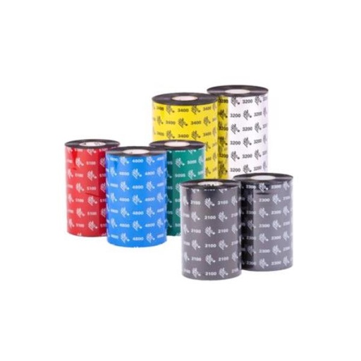 [02300BK11005] RIBBON 110X50 WAX 2300 BLACK