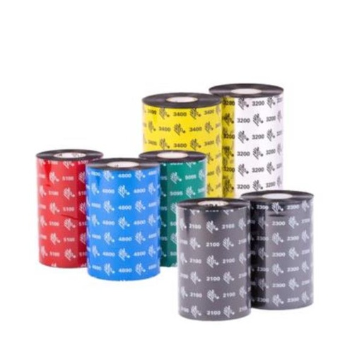 [74702] RIBBON 83X450 WHITE RESIN