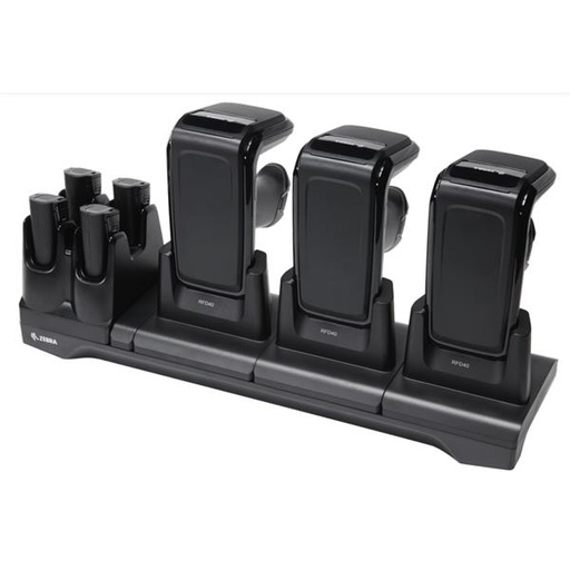 [CRD-RFD49UNICHG] CRADLE RFD40 3 DEV 4 SLOT TOASTER