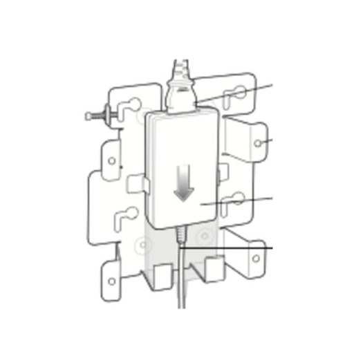 [KT-152097-03] WALL MOUNT BRACKET,MK3XXX/CC5000
