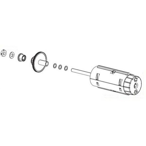 [P1058930-046] KIT, RIBBON TAKE UP SPINDLE