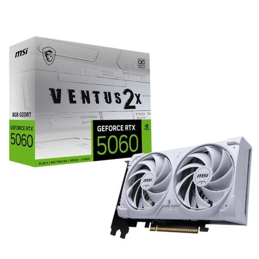 [RTX5060V2X08GW] RTX 5060 8G VENTUS 2X OC WHITE