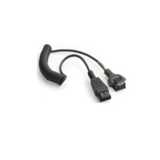[25-114186-03R] ADAPTER CABLE HEADSET COILED
