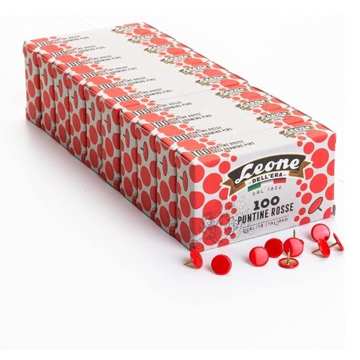 [PPC1002] CF10X100 PUNTINE COLORATE ROSSE
