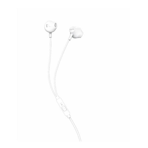 [TAUE101WT/00] AURICOLARE CABLATO+MICROFONO WHITE