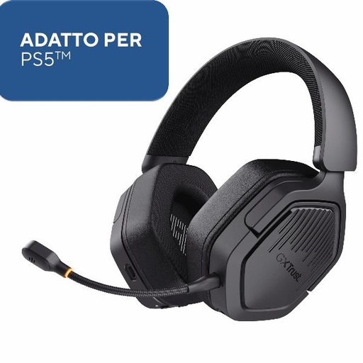 [25746] GXT493PS CARUS WRLS PS5 HEADSET BLK