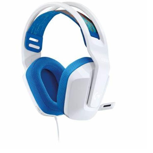 [981-001018] HEADSET GAMING G335 WIRED WHITE