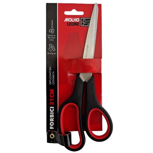 [73210] FORBICE 21CM MANICO GOMMATO ASIMM.