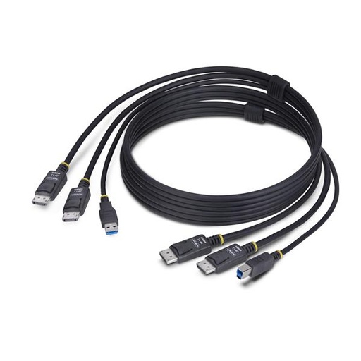 [DDU1226KVMCABLE] CAVO KVM DOPPIO DP/USB