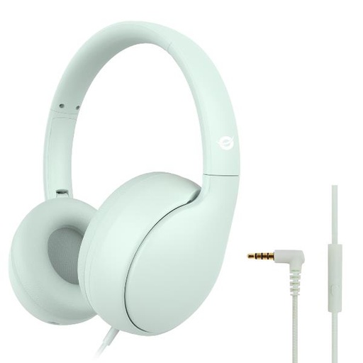 [PARRIS04GT] 3.5MM KIDS HEADSET - LIGHT GREEN