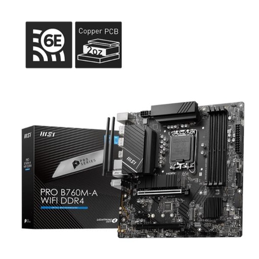 [B760MA-WF-PROD4] PRO B760M-A WIFI DDR4