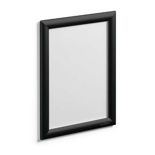 [4796-01] CORNICE SCATTO ALLUMINIO A4 NERO