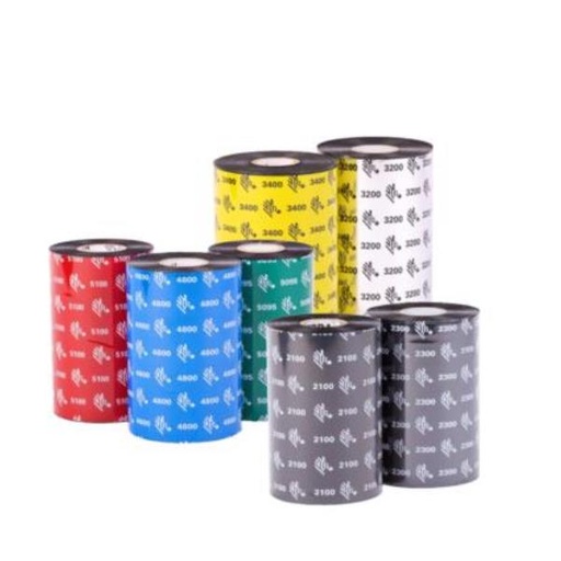 [02300BK11090] RIBBON 110X900 WAX 2300