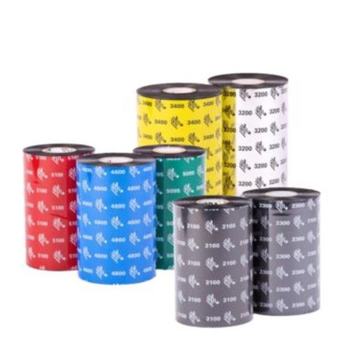 [03200BK08045] RIBBON 80X450 WAX/RESIN 3200