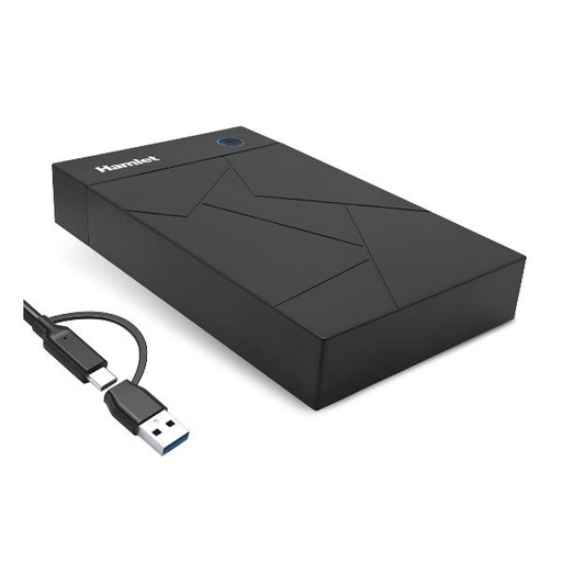 [HXD3U6G-AC] BOX HD SATA USB-C + USB-A CON ALIM.